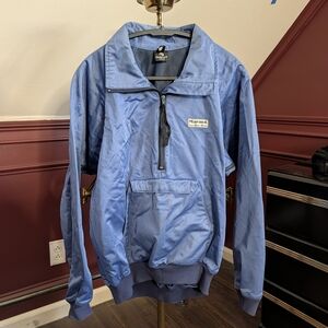 1970s Marmot Mountain Works Vintage Gore-Tex Blue Anorak Jacket Medium